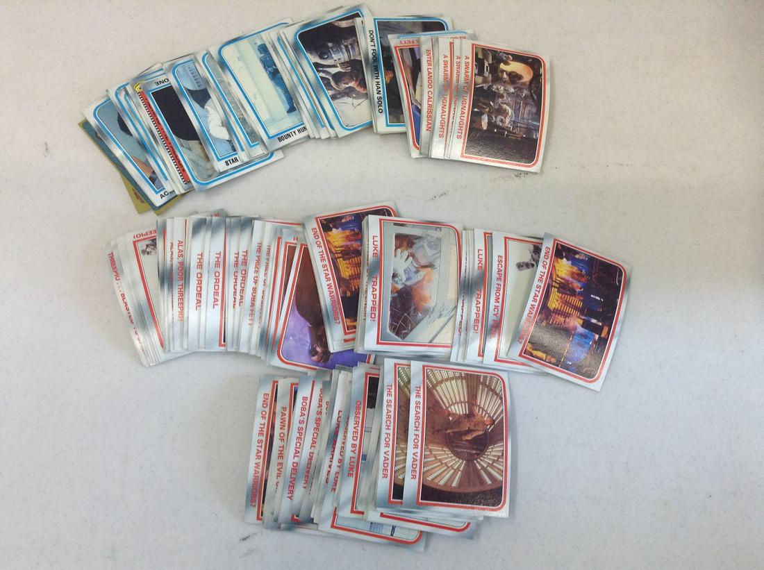 Large lot of Star Wars Trading Cards (1 of 1)