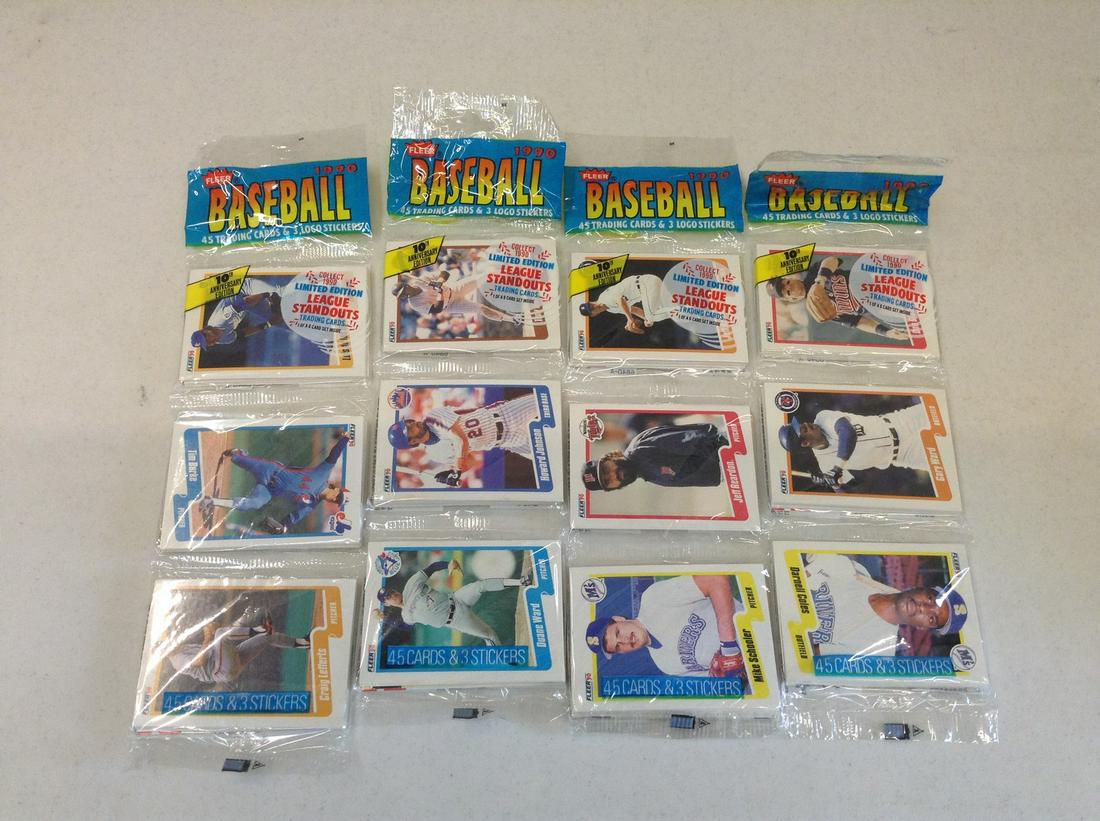 1990 Fleer baseball cards New in Package (1 of 1)