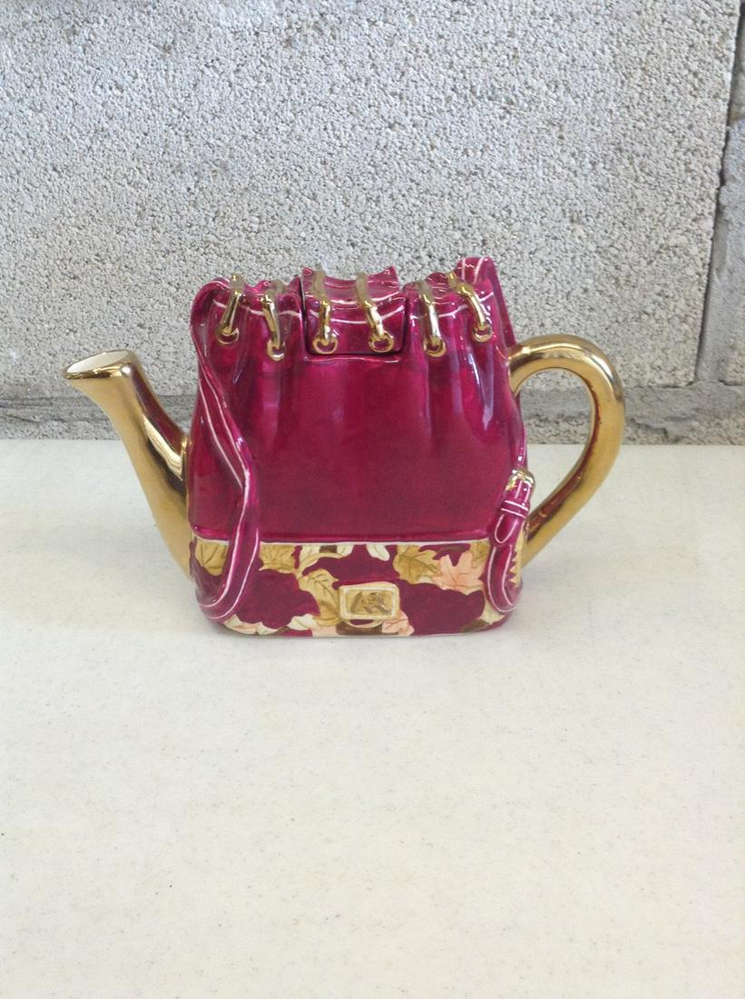 Annie Rowe Western House Teapot: Annie Rowe Western House Teapot