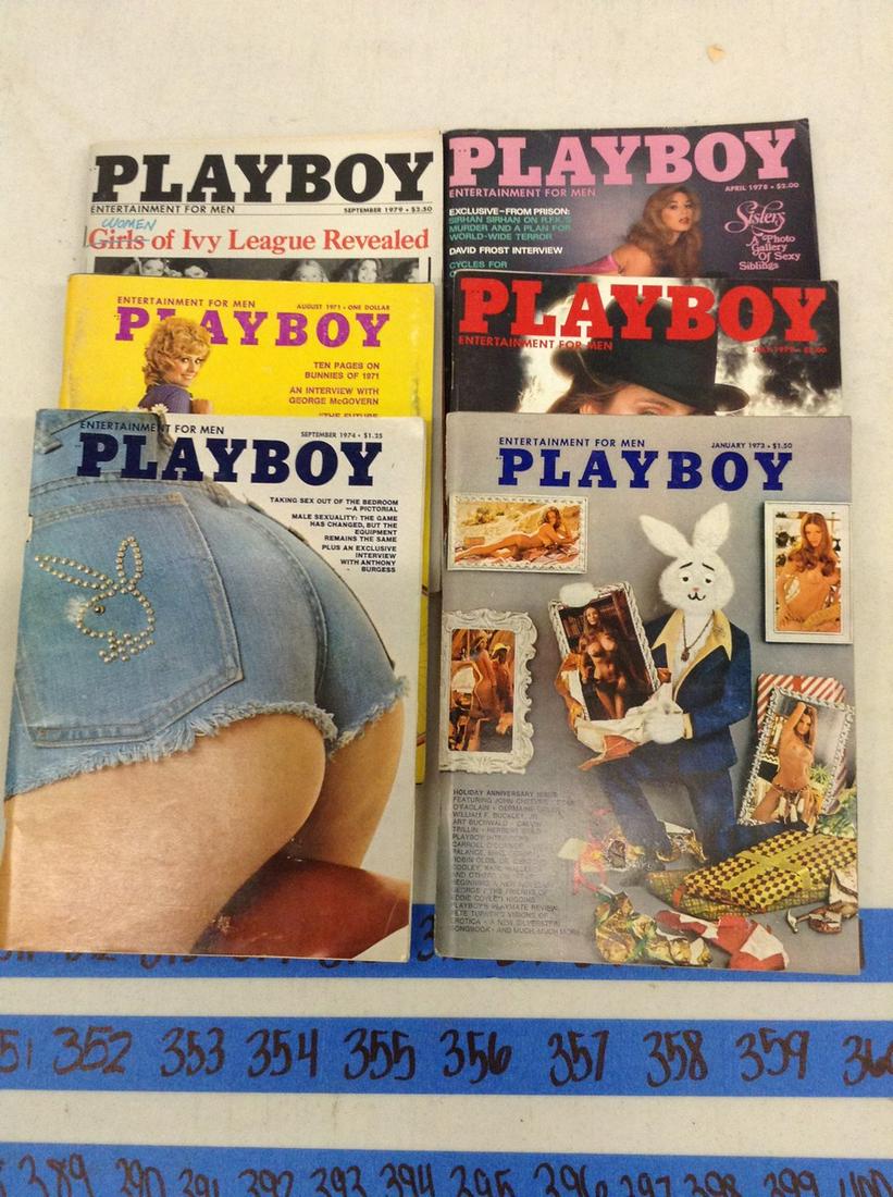 Lot of 1970s Playboys: Lot of 1970s Playboys