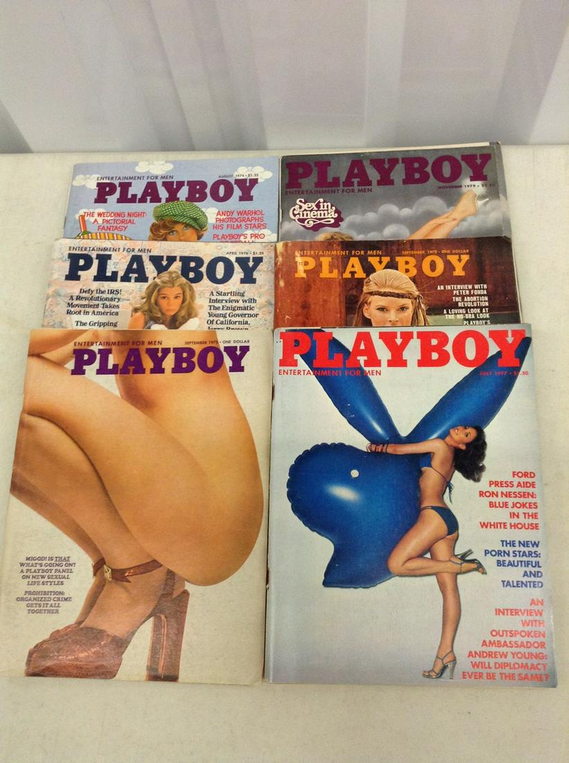 Lot of 1970s Playboys: Lot of 1970s Playboys