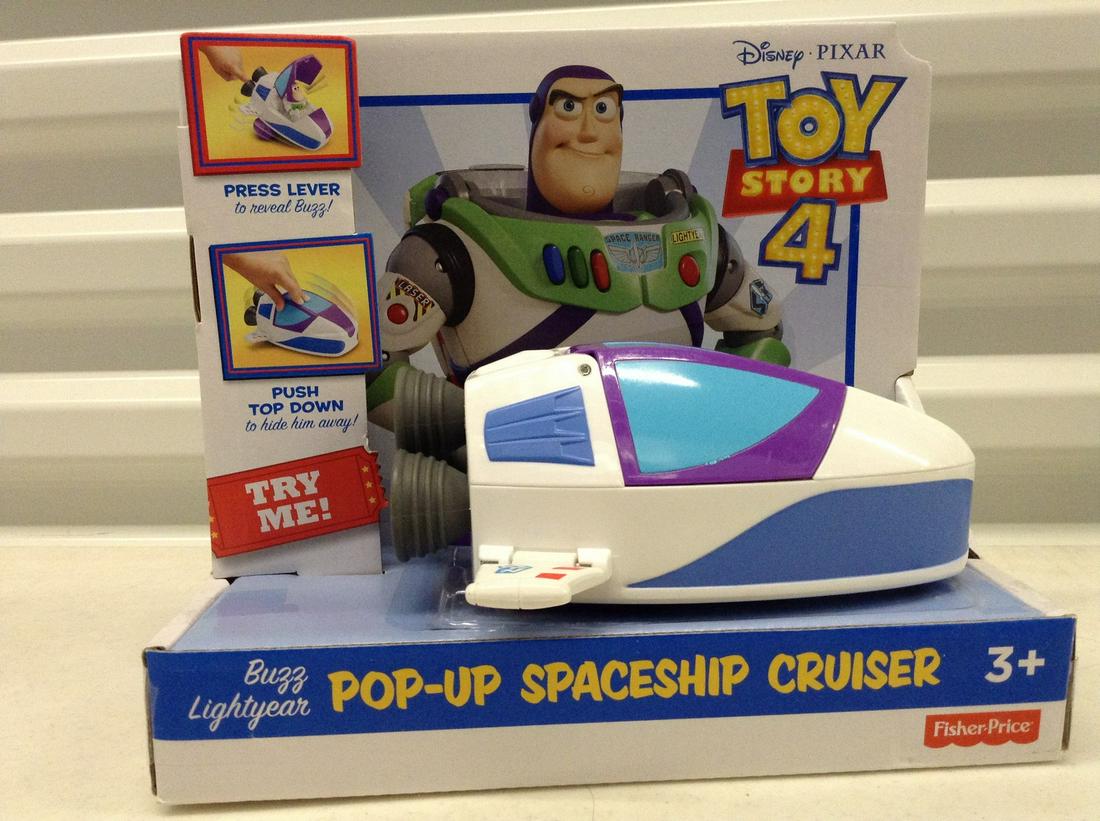 Toy Story 4 Pop-Up Spaceship Cruiser in Package: Toy Story 4 Pop-Up Spaceship Cruiser in Package