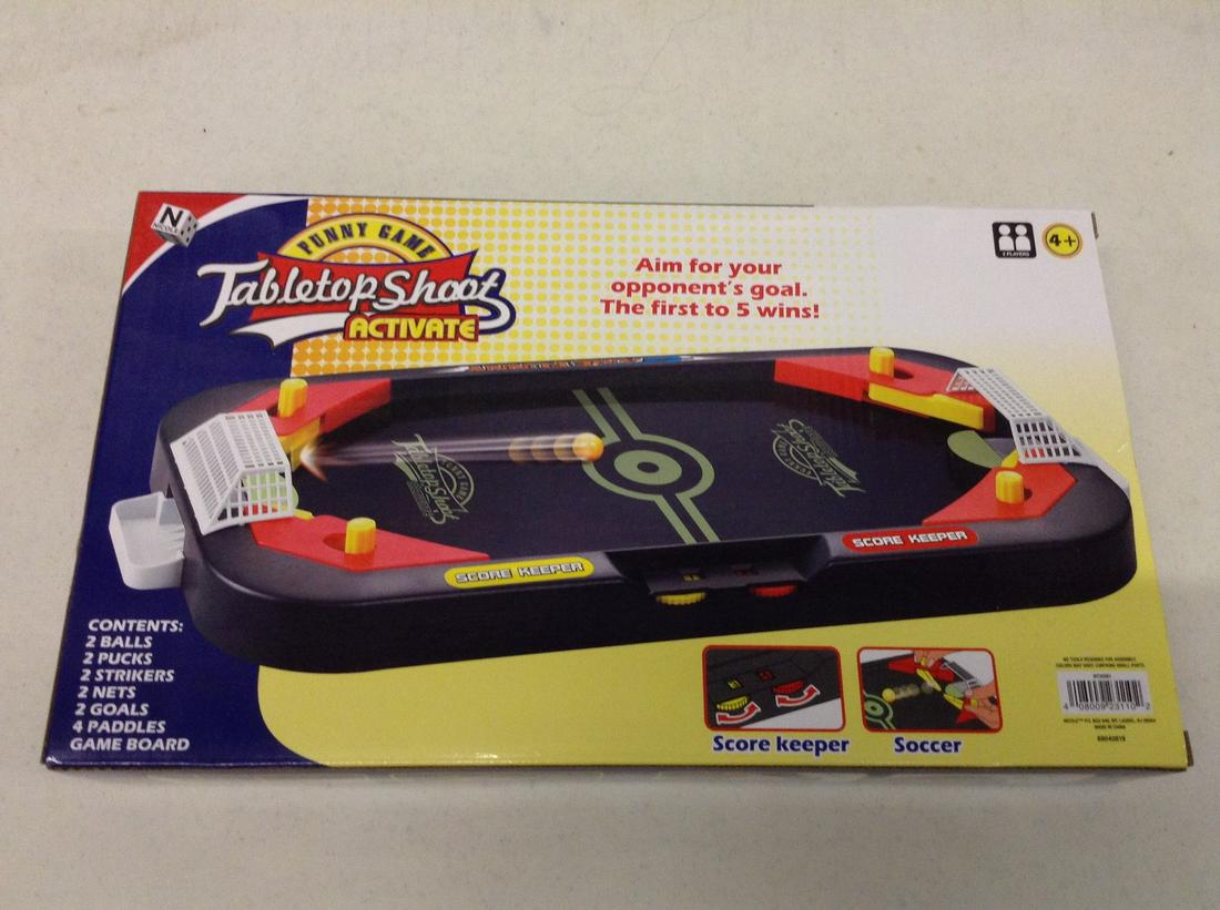 Sealed Tabletop Shoot Activate Soccer Game (1 of 1)