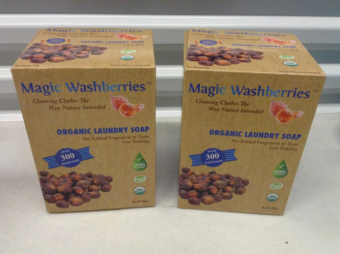Two Magic Washberries Organic Laundry Soaps (1 of 1)