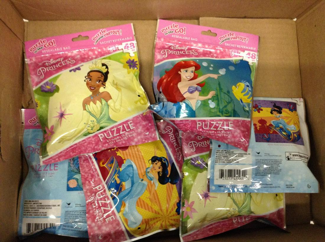 Lot of Various Disney Princess Puzzles (1 of 1)
