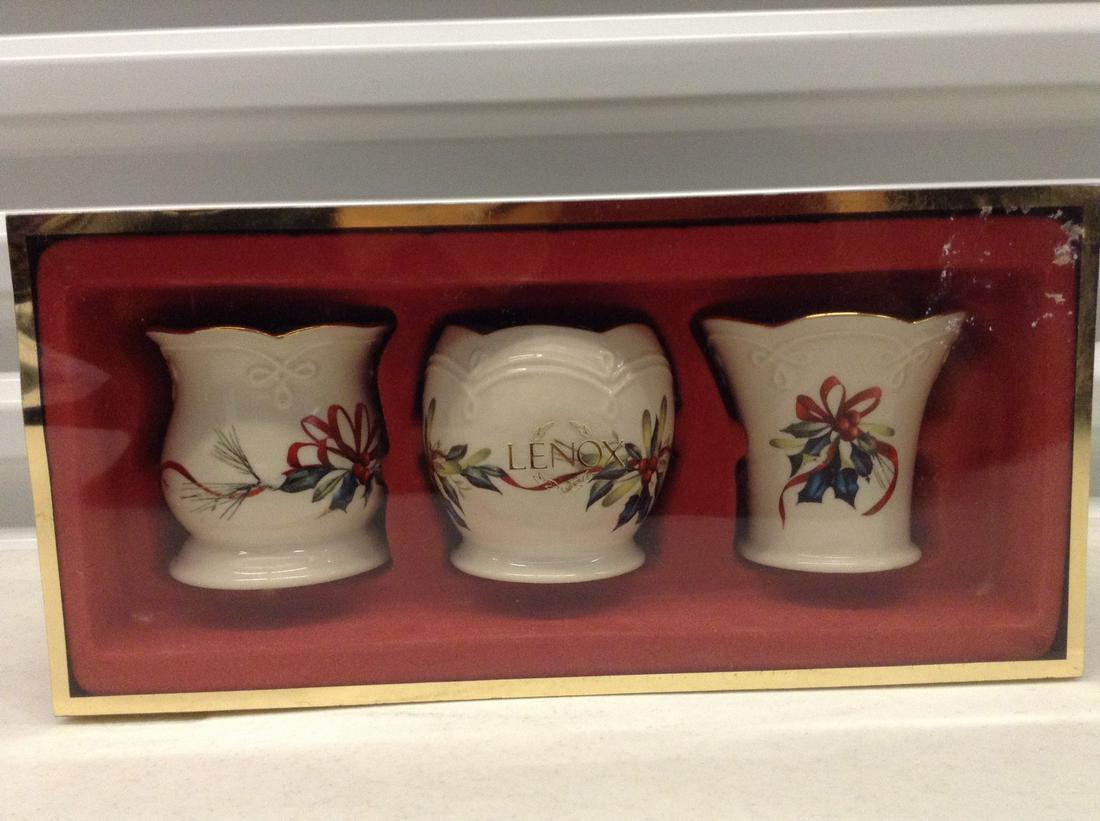 Lenox "Winter Greetings" Set of 3 (1 of 1)