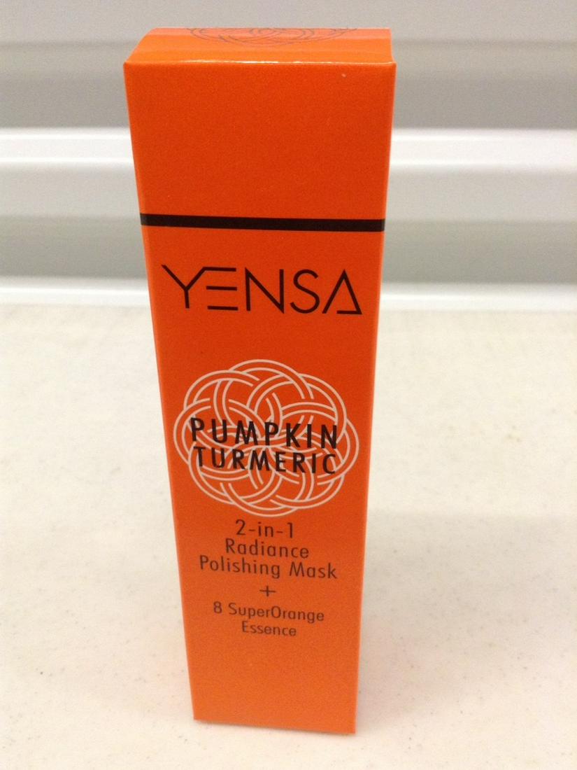 Yensa Pumpkin Turmeric Polishing Mask in Box: Yensa Pumpkin Turmeric Polishing Mask in Box