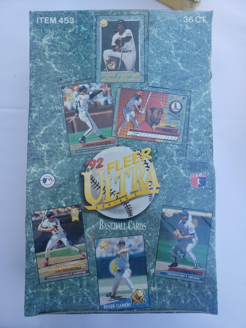 1992 Fleer Ultra baseball cards - sealed (1 of 1)