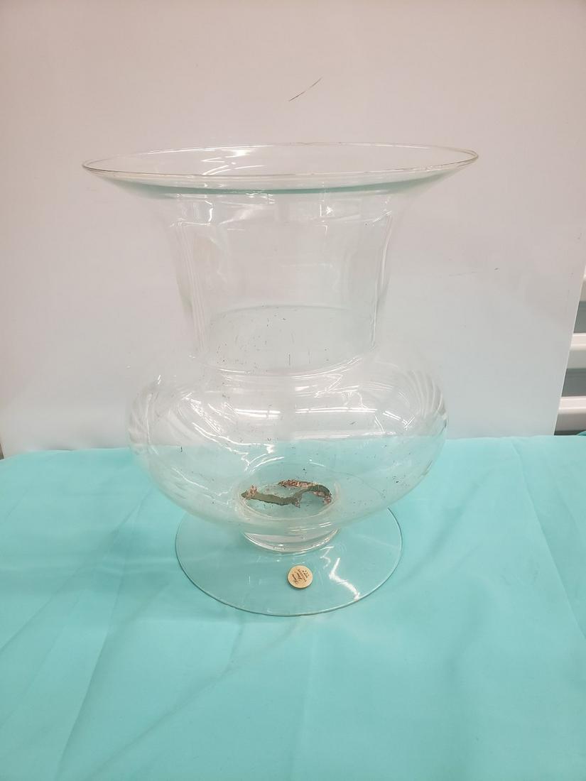 Princess House exclusive glass vase: Princess House exclusive glass vase