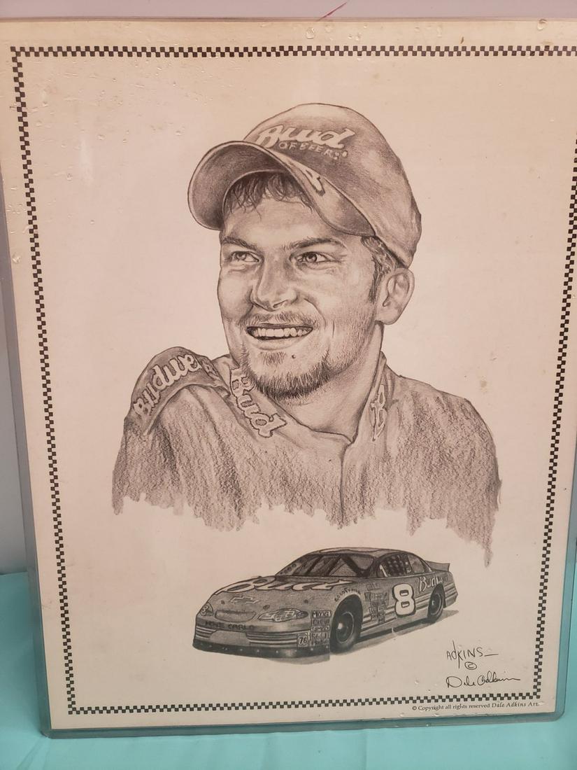 Dale Adkins signed artwork: Dale Adkins signed artwork