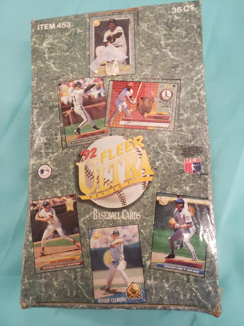 1992 Fleer baseball cards - sealed (1 of 1)
