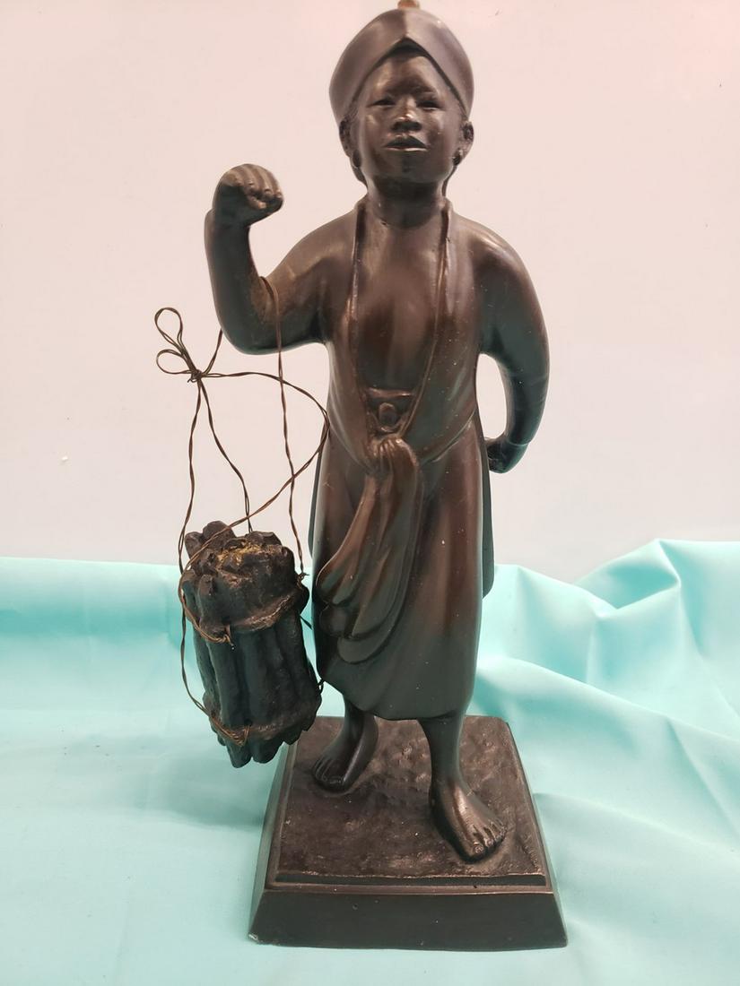 unique statue - very heavy approx 6" tall (1 of 1)