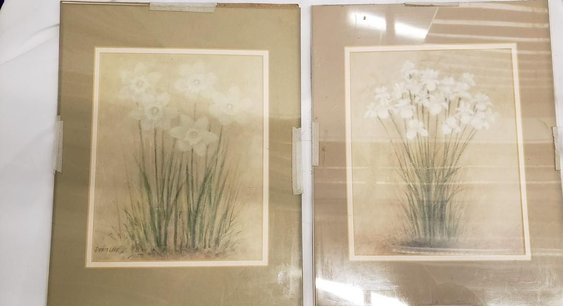 Two signed pieces of artwork (1 of 1)