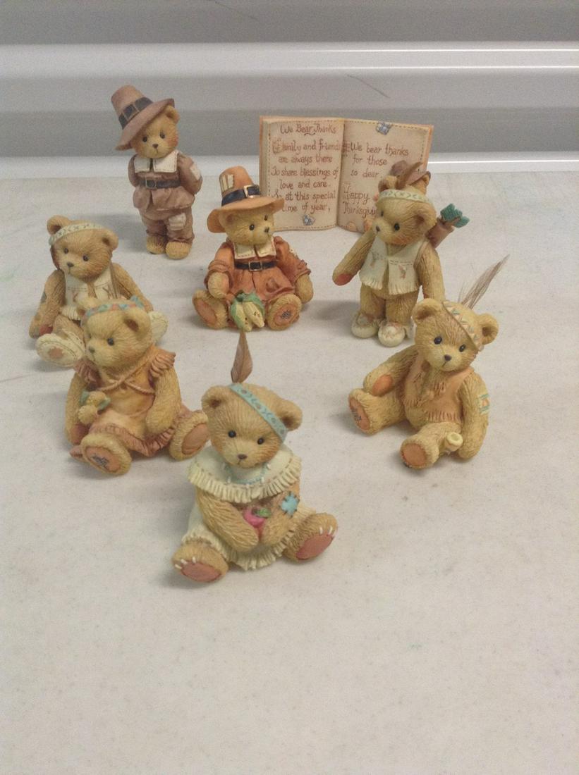 Lot of Signed and numbered Cherished Teddies: Lot of Signed and numbered Cherished Teddies
