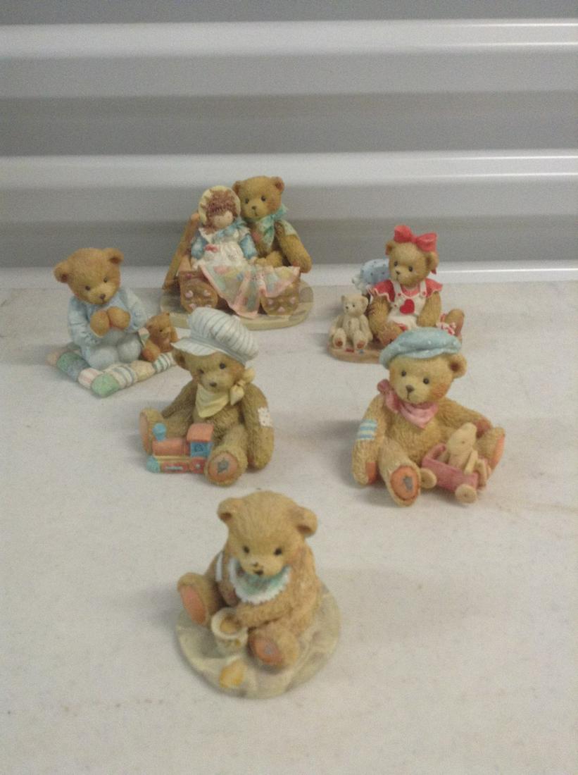 Lot of Signed and numbered Cherished Teddies: Lot of Signed and numbered Cherished Teddies