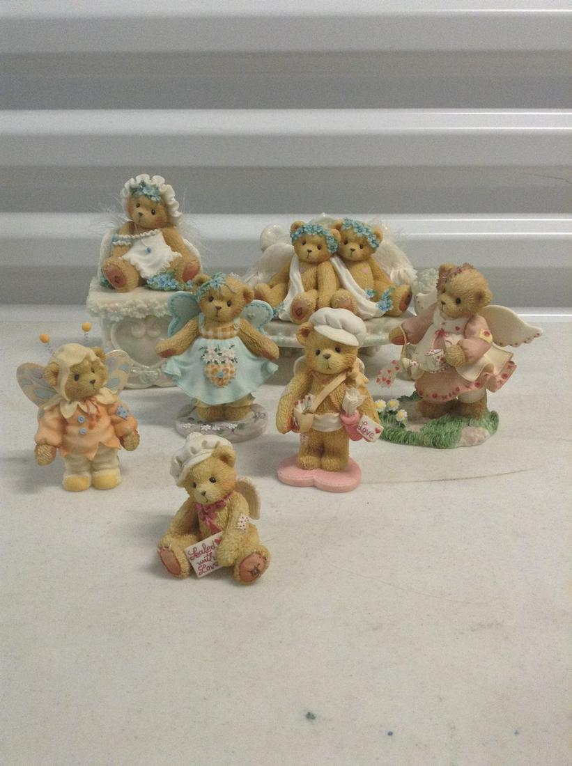 Lot of Signed and numbered Cherished Teddies: Lot of Signed and numbered Cherished Teddies