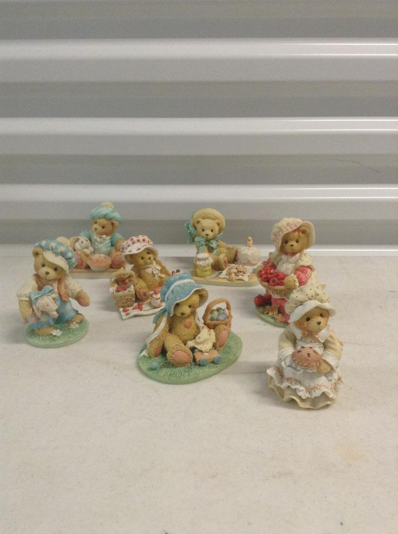 Lot of signed and numbered Cherished Teddies: Lot of signed and numbered Cherished Teddies