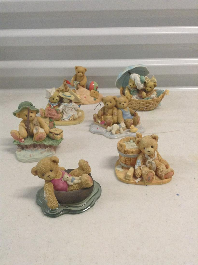 Lot of Signed and numbered Cherished Teddies: Lot of Signed and numbered Cherished Teddies