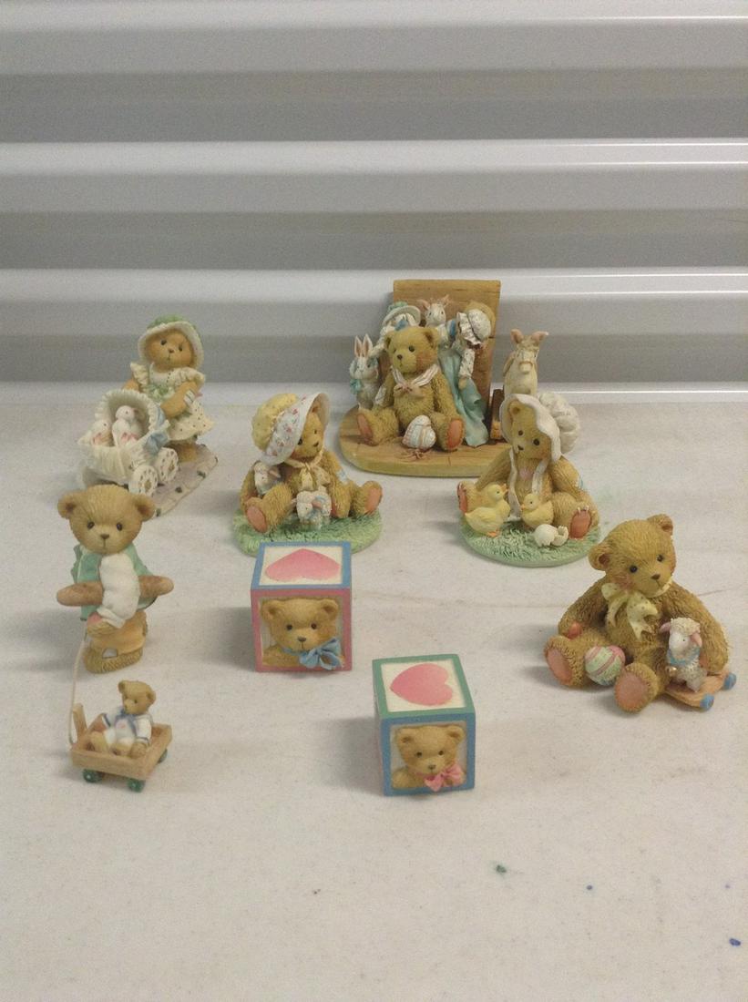 Lot of Signed and numbered Cherished Teddies: Lot of Signed and numbered Cherished Teddies