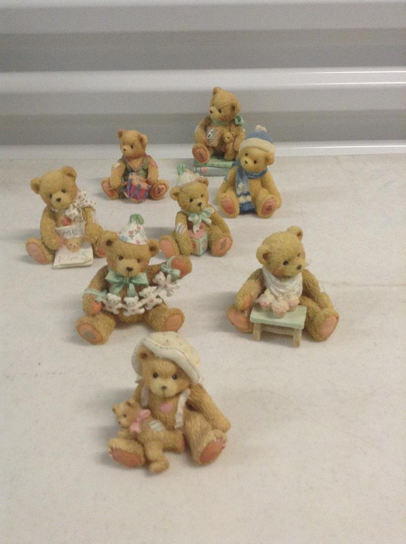 Lot of Signed and numbered Cherished Teddies: Lot of Signed and numbered Cherished Teddies