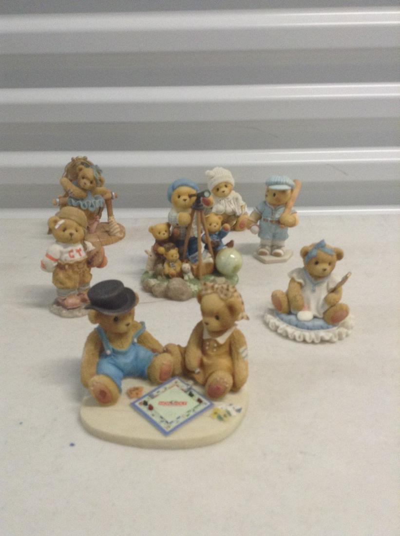 lot of signed and numbered cherished teddies: lot of signed and numbered cherished teddies