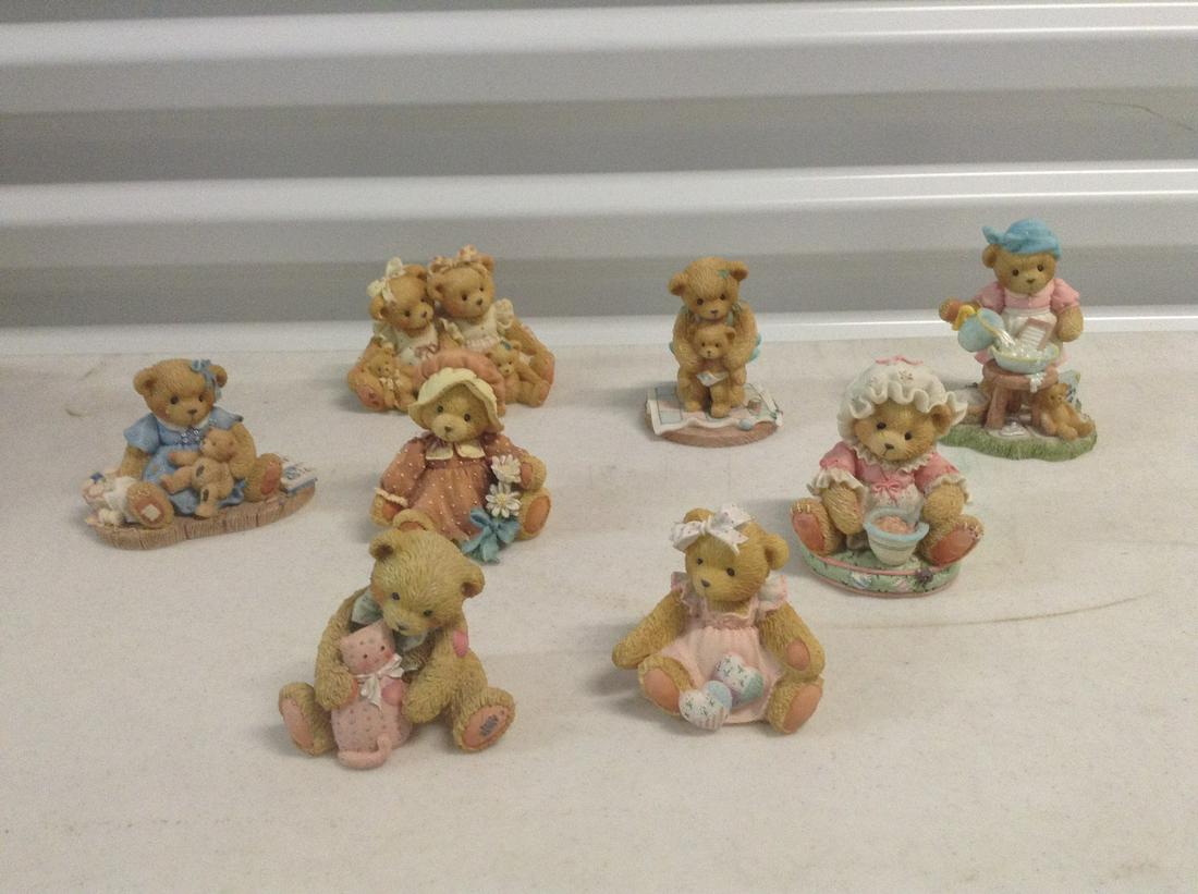 lot of signed and numbered cherished teddies: lot of signed and numbered cherished teddies