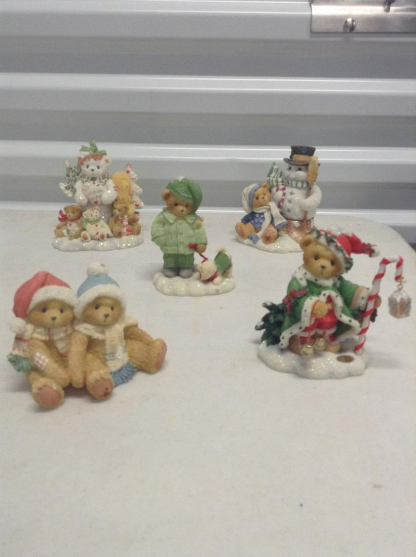lot of signed and numbered cherished teddies: lot of signed and numbered cherished teddies