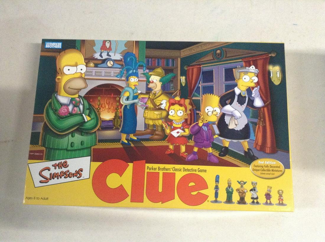 The Simpsons Clue Board Game (1 of 1)