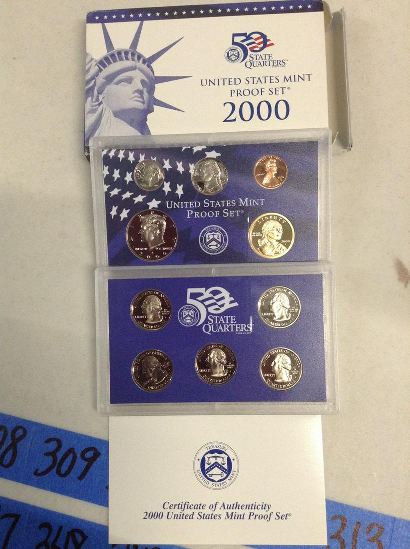 2000 United States Mint Proof Set (1 of 1)