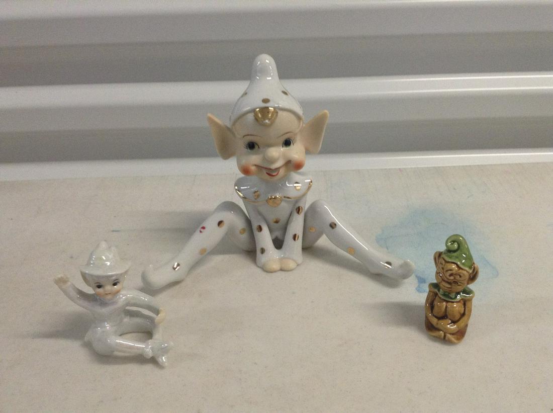 Lot of Vintage Elf Figures (1 of 1)