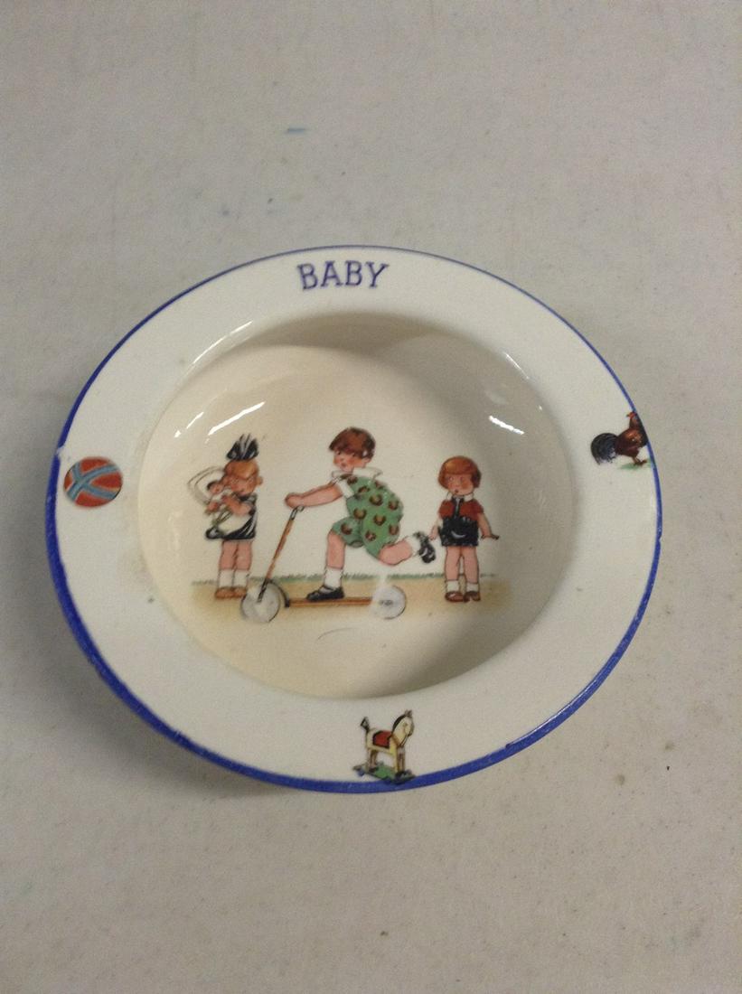 1920's Porcelain "Baby Dish" (1 of 1)