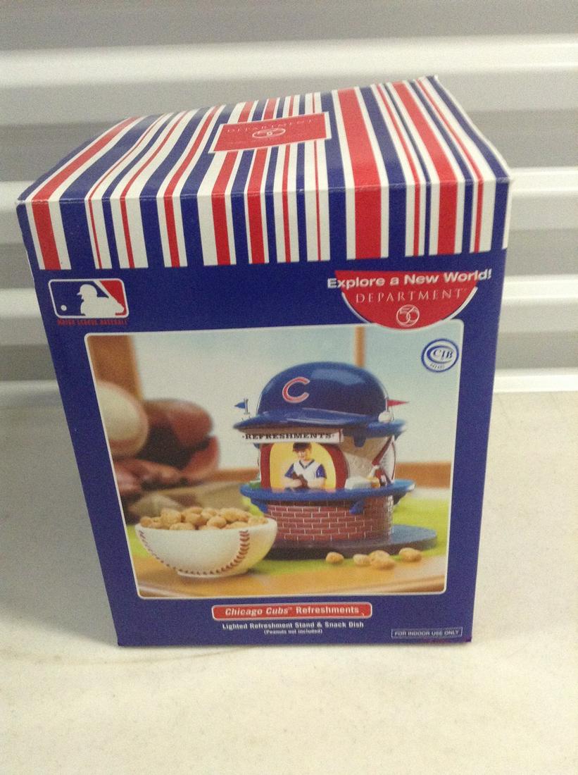 Dept. 56 - Chicago Cubs Snack Set (1 of 1)