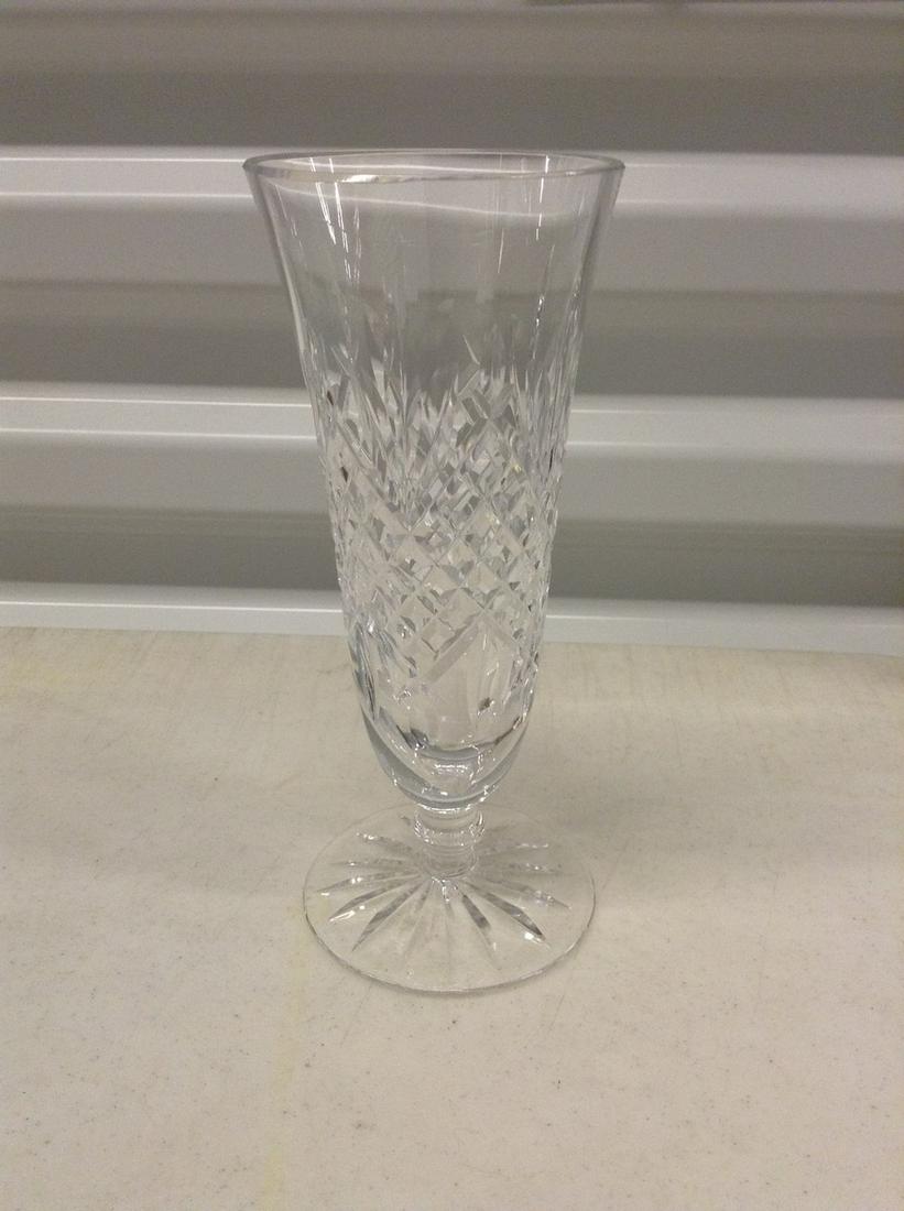 Signed Waterford Crystal Vase 7" tall (1 of 1)