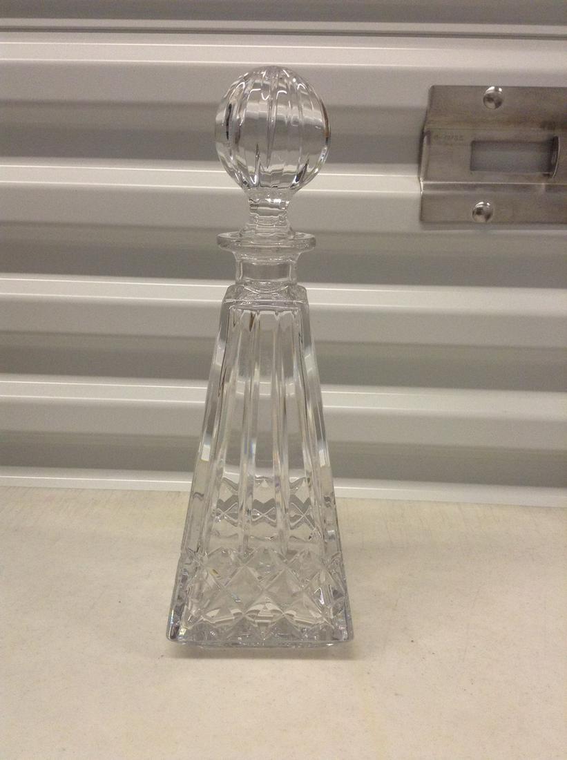 Signed Waterford Crystal Decanter 12" tall (1 of 1)