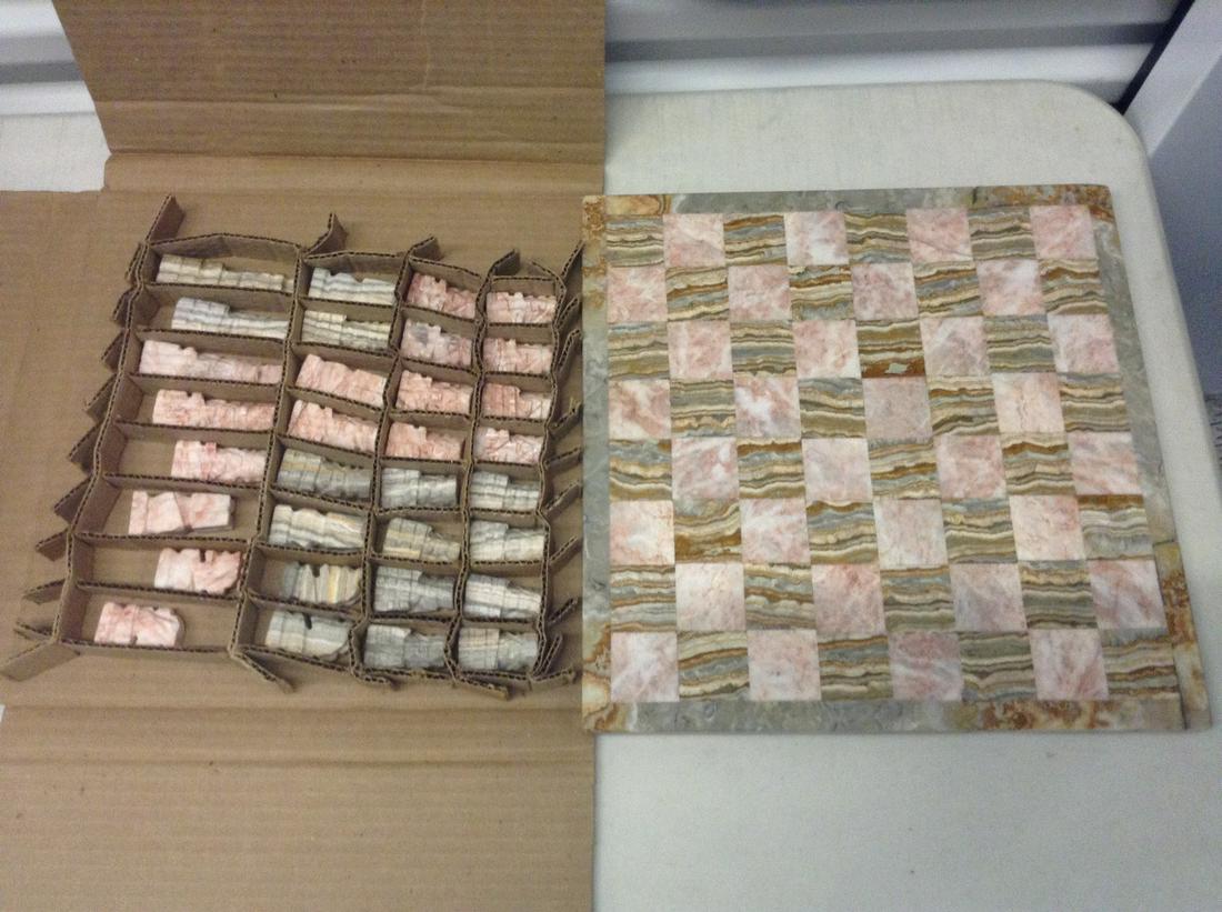 Alabaster Chess Set (1 of 1)