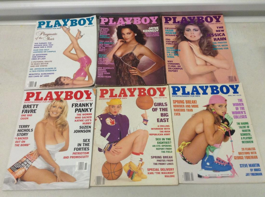 Lot of 1980s & 90s Playboys: Lot of 1980s & 90s Playboys