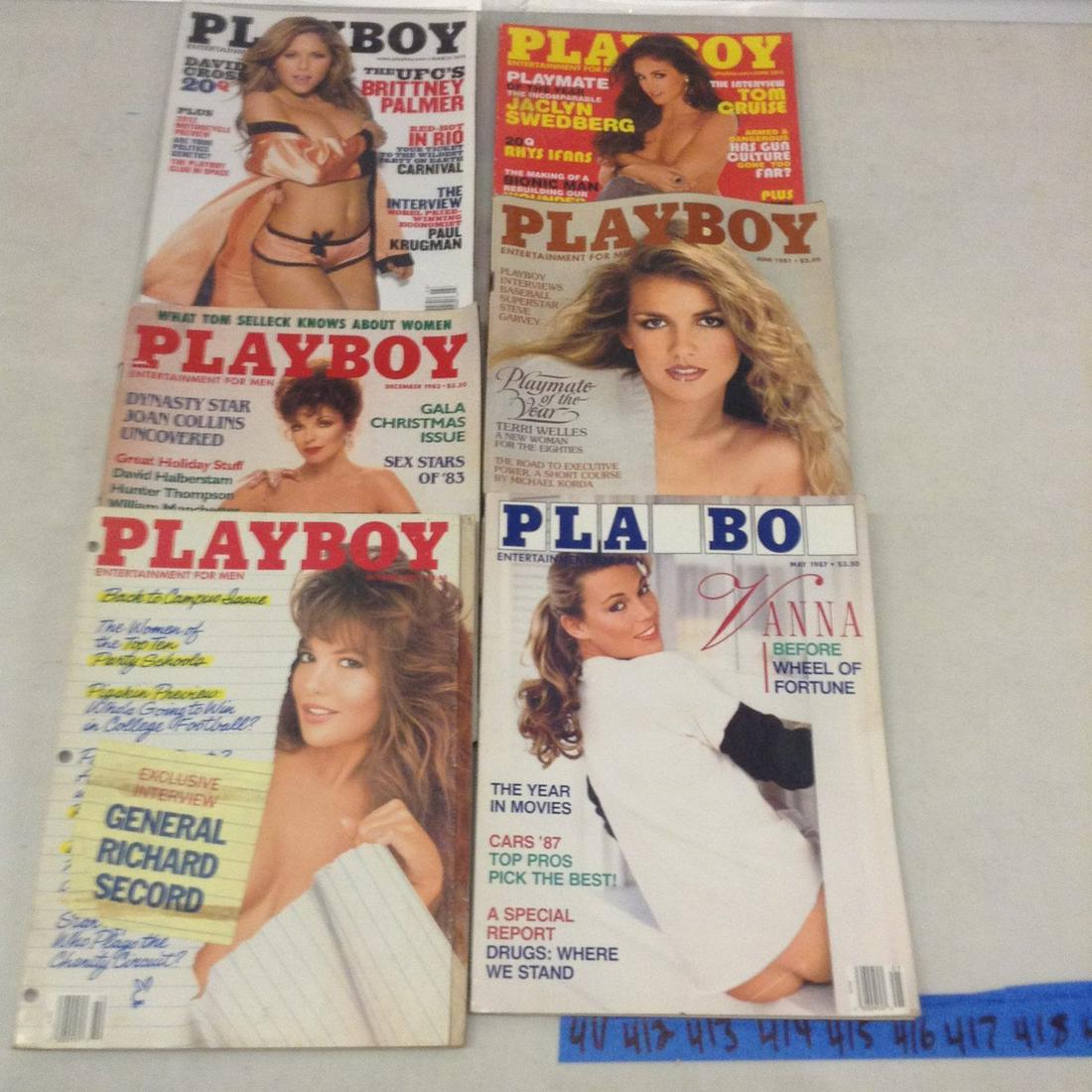 Lot of various years Playboys: Lot of various years Playboys