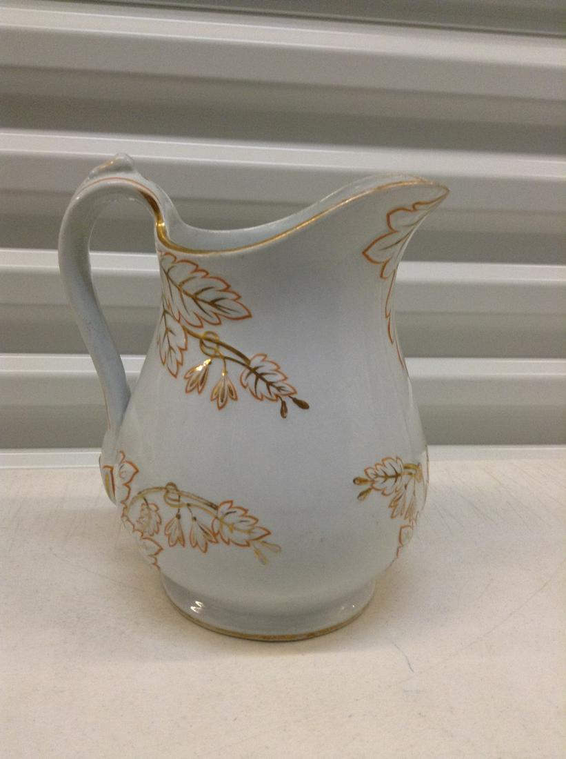 George Jones Stoke on Trent Antique Ironstone Pitcher (1 of 1)