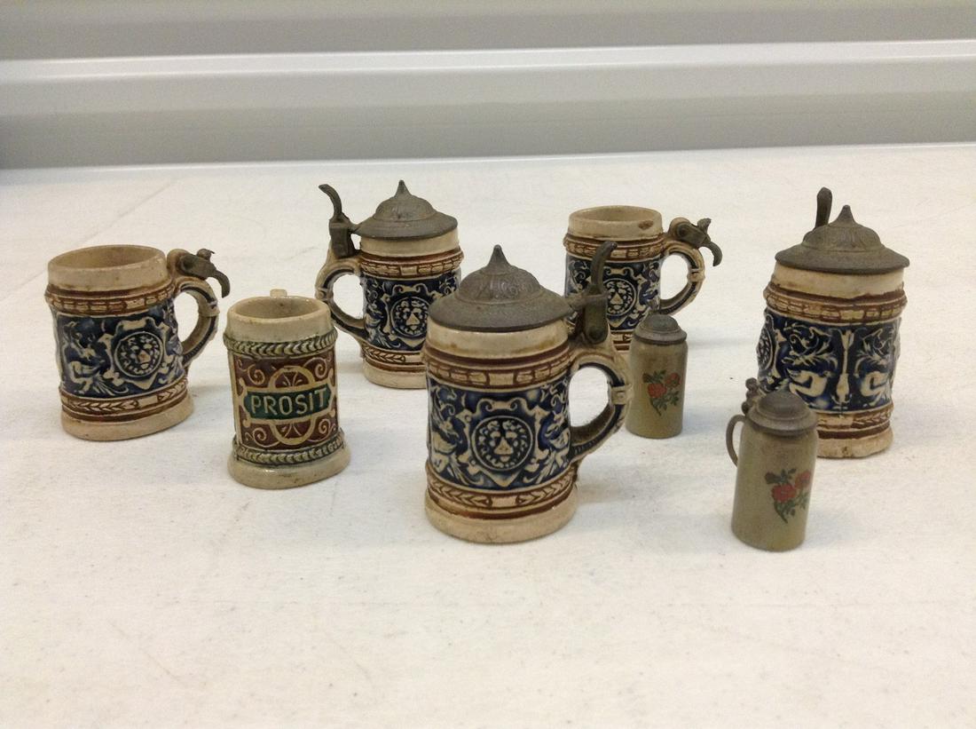Miniature Steins 2 3/4" tall (1 of 1)