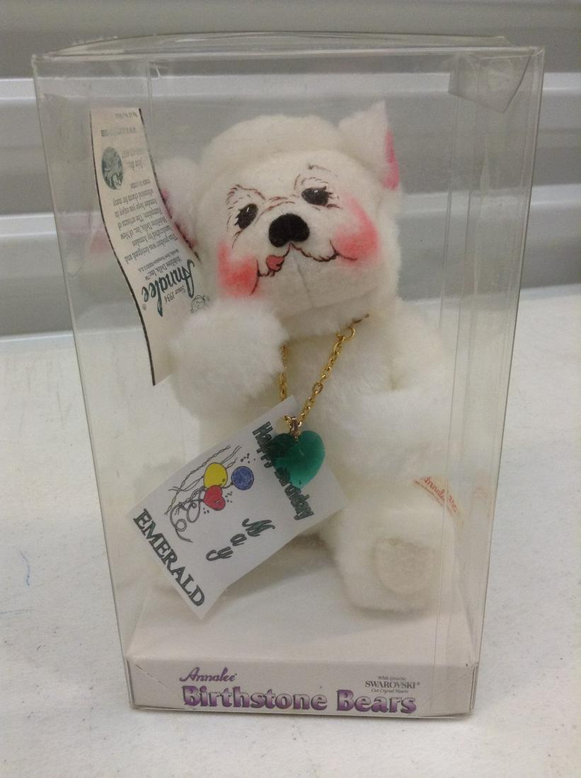 AnnaLee Birthstone Bear with Swarovski crystal heart (1 of 1)