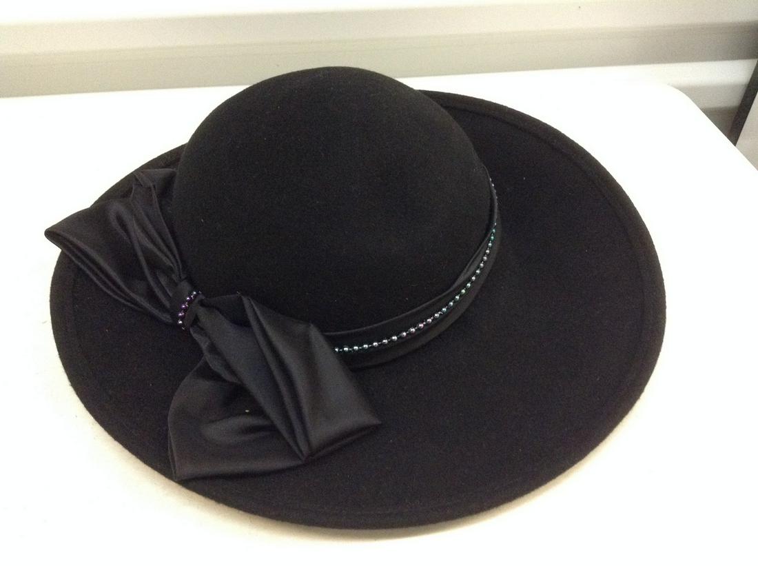 Vintage Geo W Bollman Doeskin Wool Hat Designed by (1 of 1)