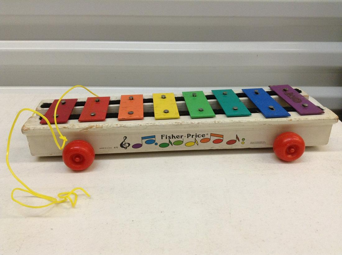 Vintage Fisher-Price pull toy works (1 of 1)