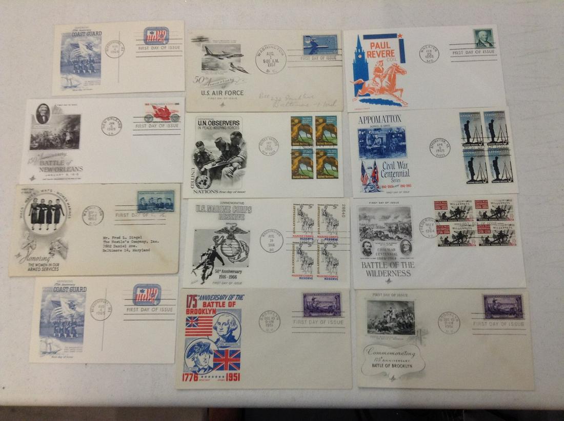 1950s & 60s Military First day Covers (1 of 1)