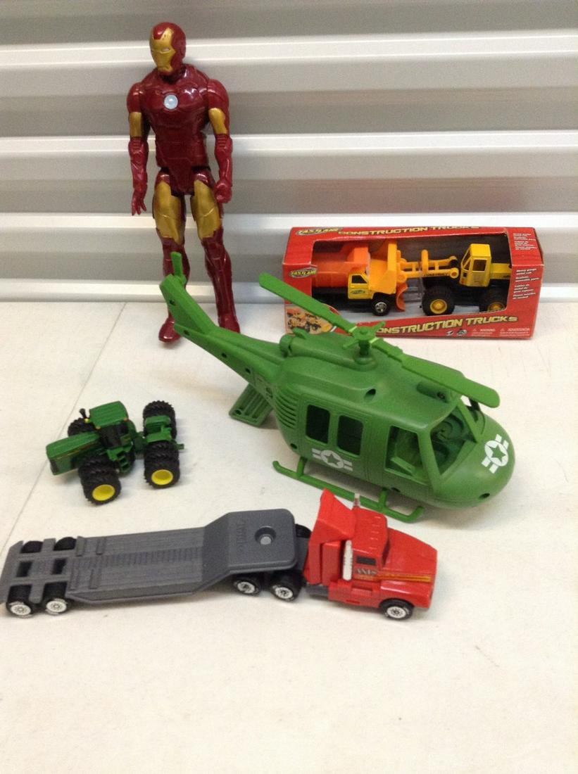 Iron Man Action figure 11" , tonka truck and other toys: Iron Man Action figure 11" , tonka truck and other toys