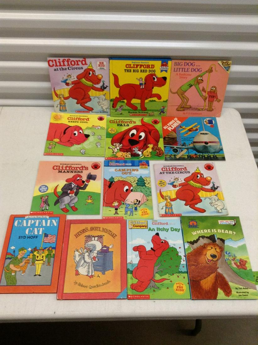 Large lot of Clifford and other vintage childrens Books: Large lot of Clifford and other vintage childrens Books