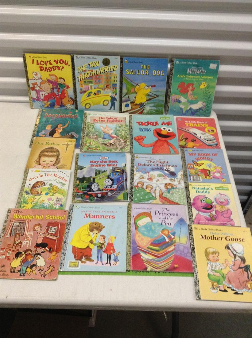 Lot of Golden Books 1960s, 70s and others: Lot of Golden Books 1960s, 70s and others