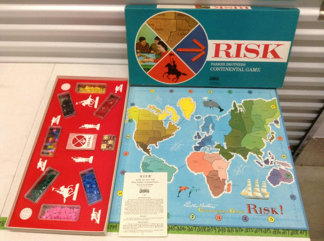 Vintage Parker Brothers Risk Game Excellent condition: Vintage Parker Brothers Risk Game Excellent condition