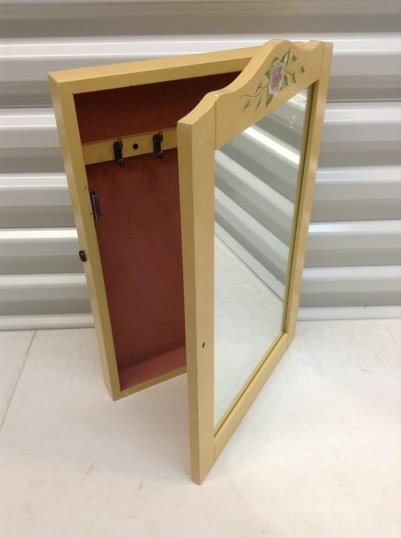 Mirrored Wall Cabinet for jewelry 17"x11.5"x2.5" (1 of 1)