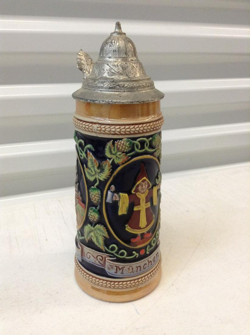 Gerzit Gerz West Germany Beer Stein 9.5" tall (1 of 1)