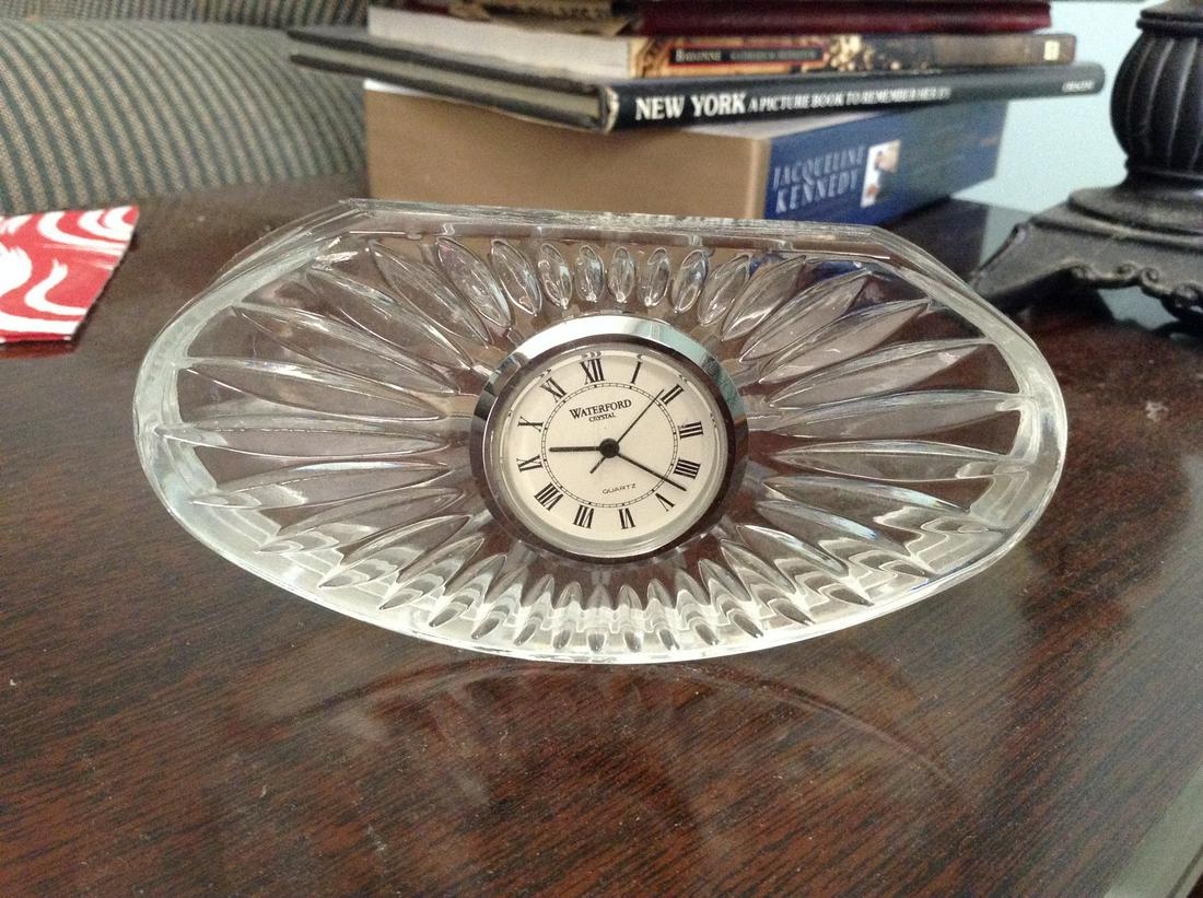 Waterford Crystal Clock: Waterford Crystal Clock